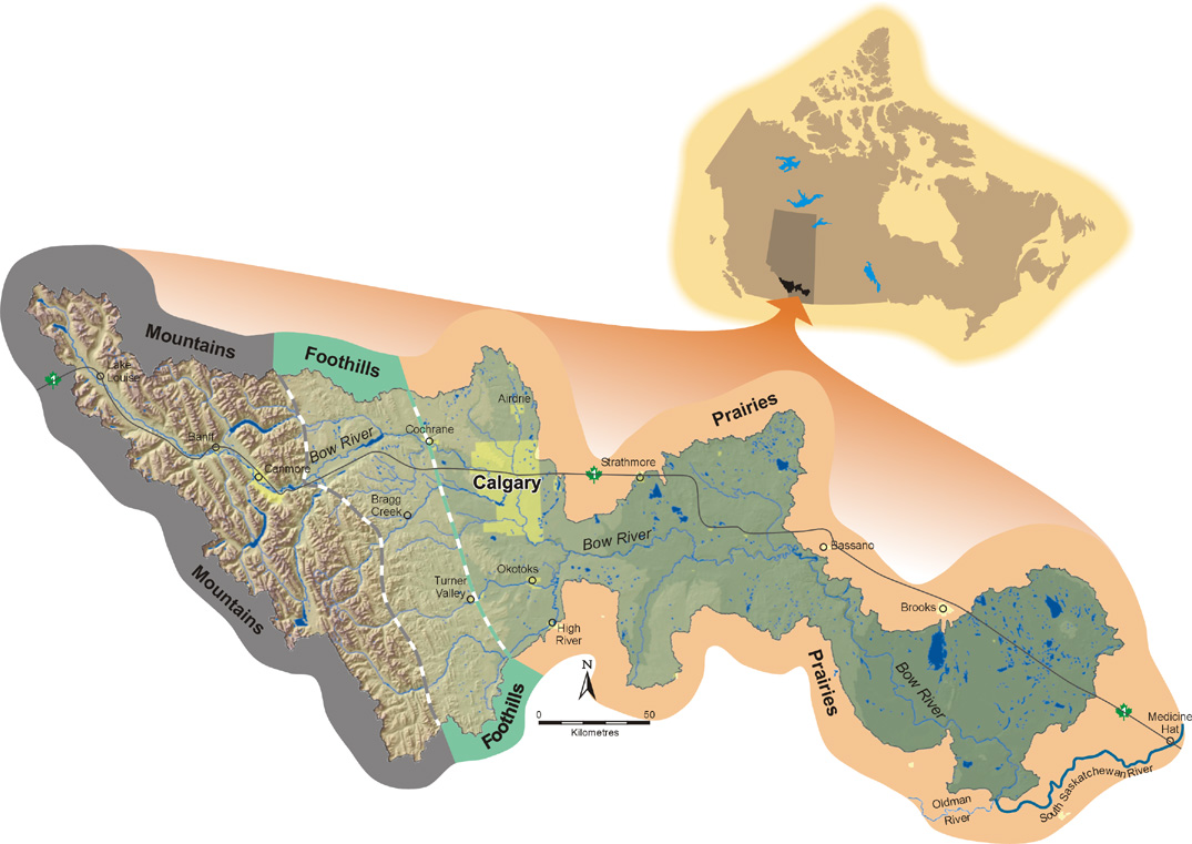 Bow River-River Basin - CGEN Archive
